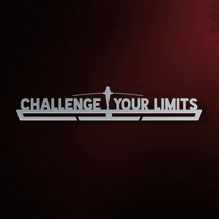 Challenge Your Limits Medal Hanger