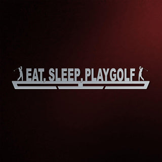 Eat Sleep Play Golf Medal Hanger