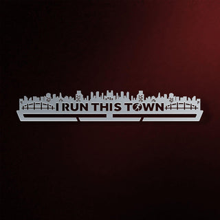I Run This Town Medal Hanger