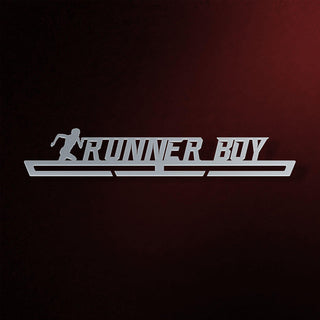 Runner Boy Medal Hanger